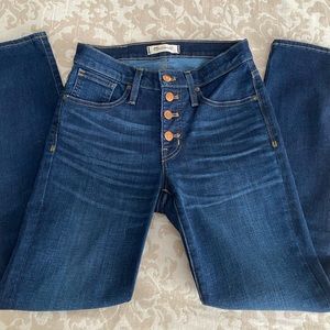 Madewell High Rise Skinny Jeans